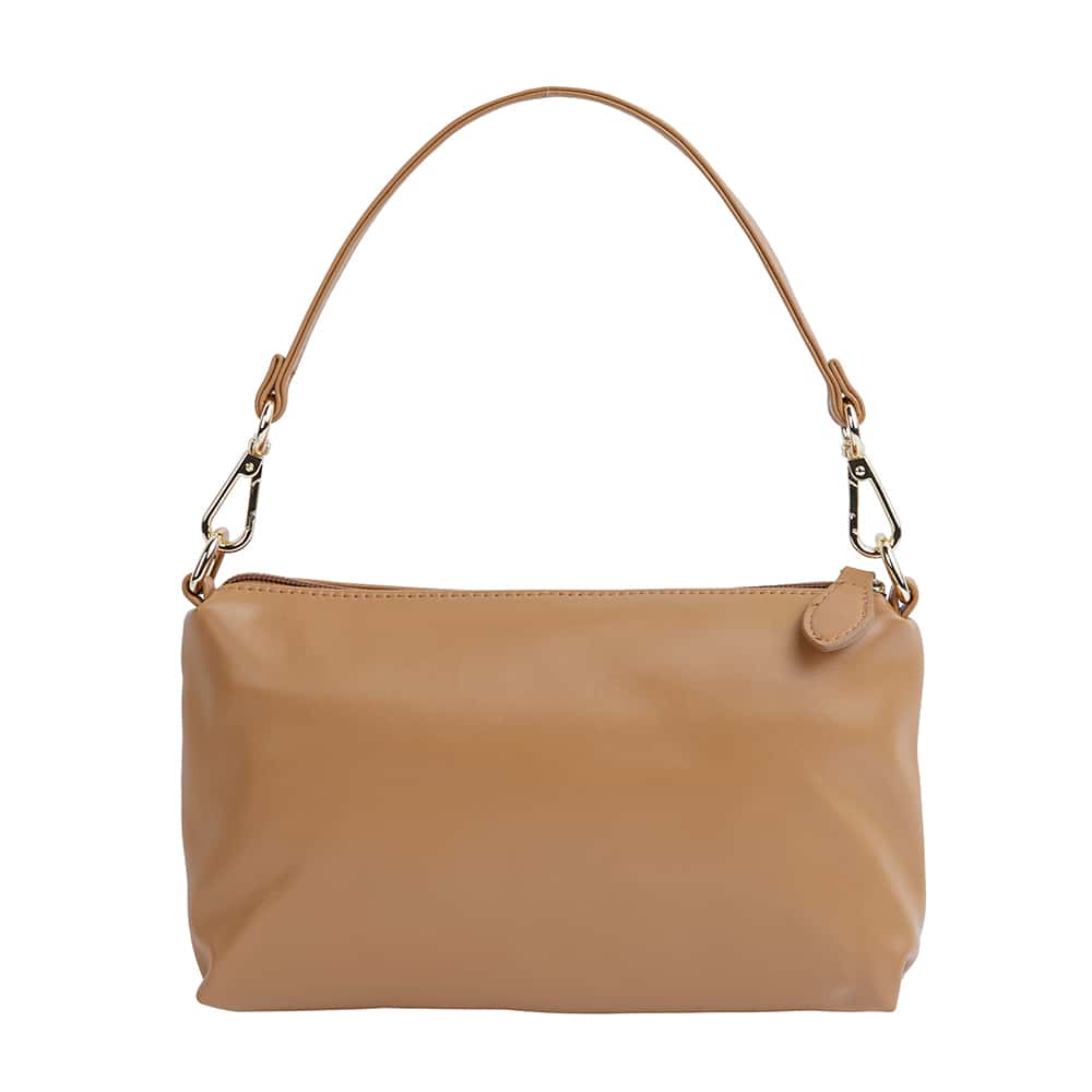 Minnie Handbag in Tan Smooth