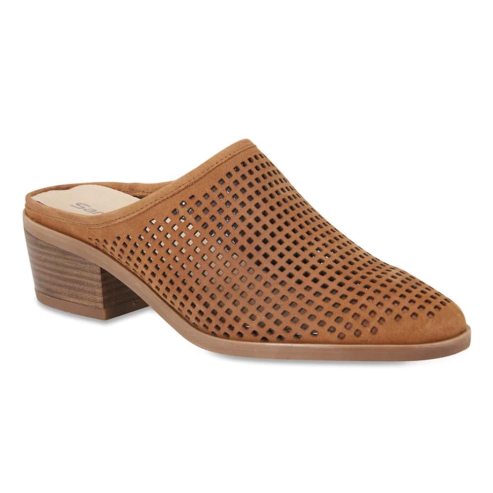 Mystic Heel in Tan Nubuck
