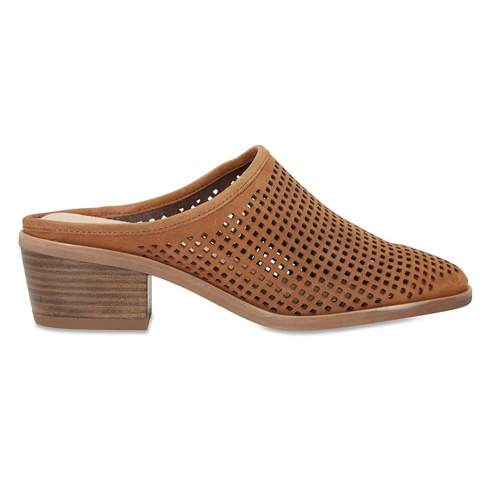 Mystic Heel in Tan Nubuck