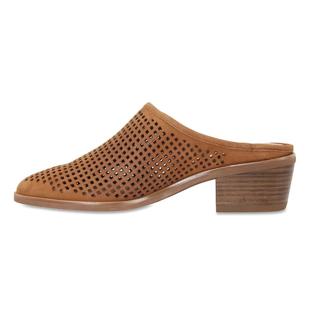 Mystic Heel in Tan Nubuck