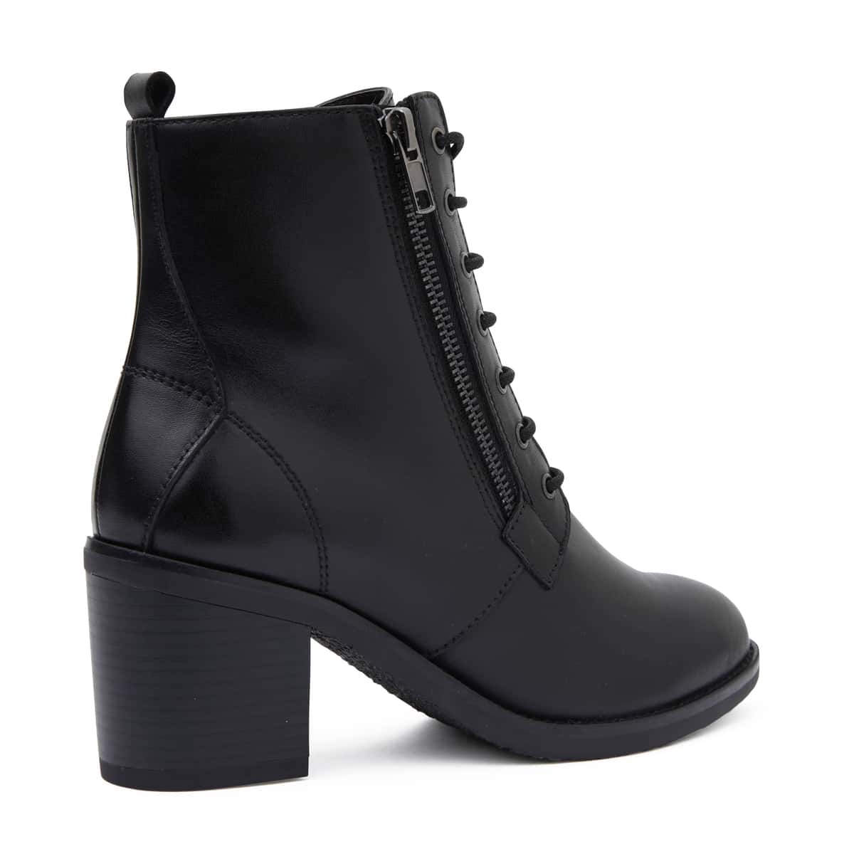 Nash Boot in Black Leather