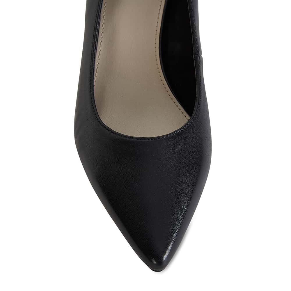Natasha Heel in Black Leather