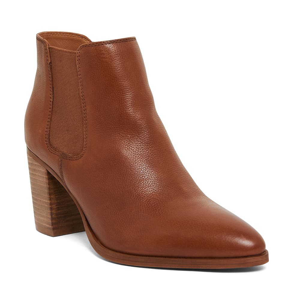Neddy Boot in Tan Leather