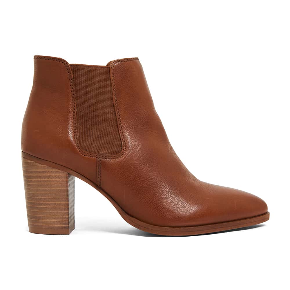 Neddy Ankle Boot in Tan Leather Sandler Shoe HQ