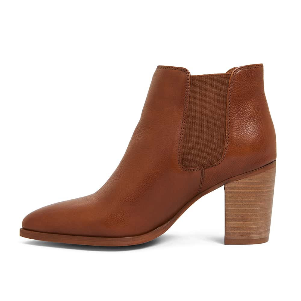 Neddy Boot in Tan Leather