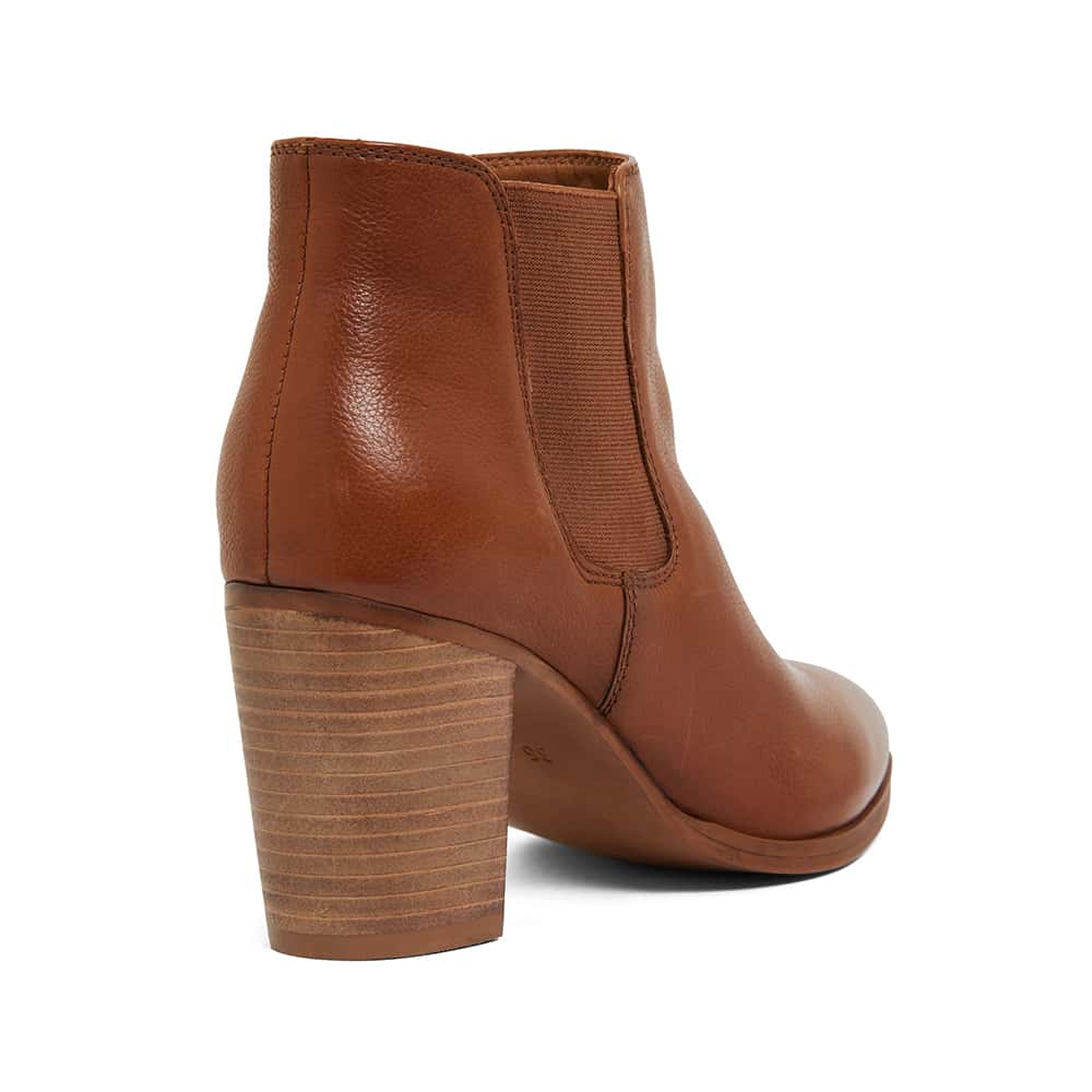 Neddy Boot in Tan Leather
