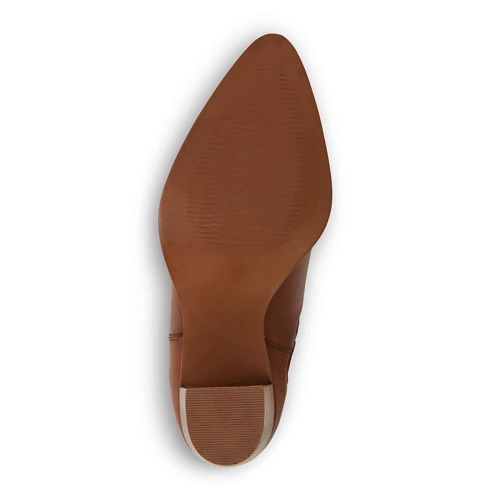 Neddy Boot in Tan Leather
