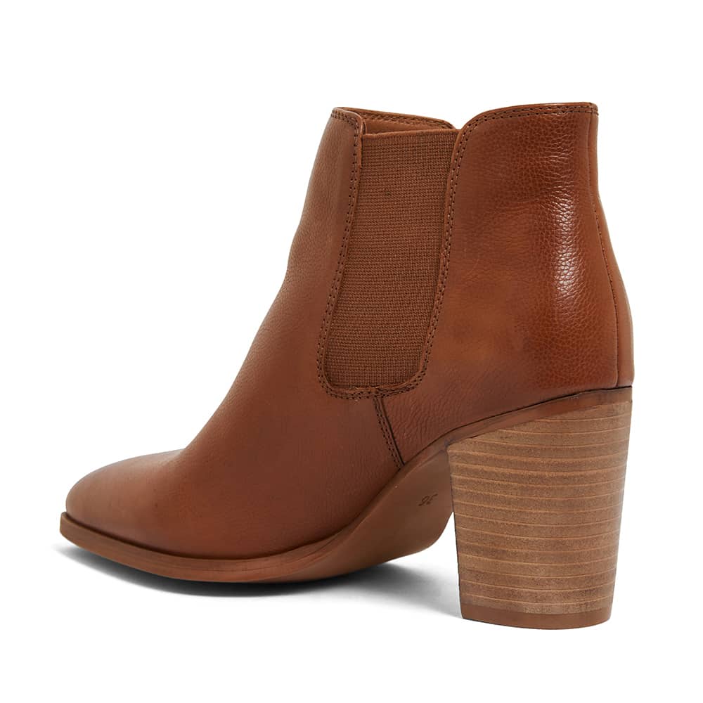 Neddy Boot in Tan Leather
