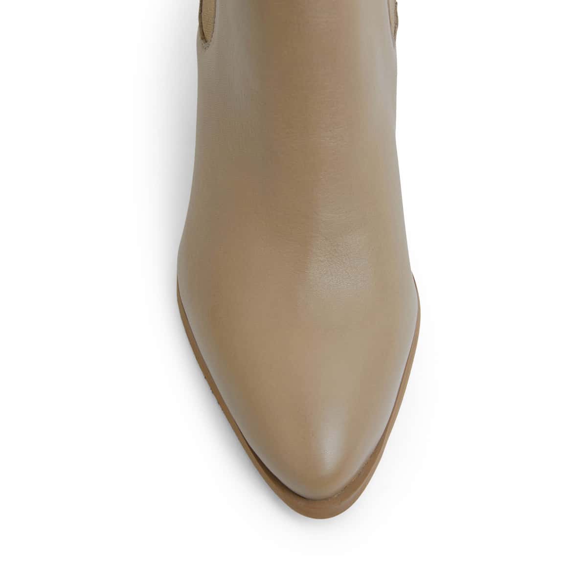 Neddy Boot in Taupe Leather