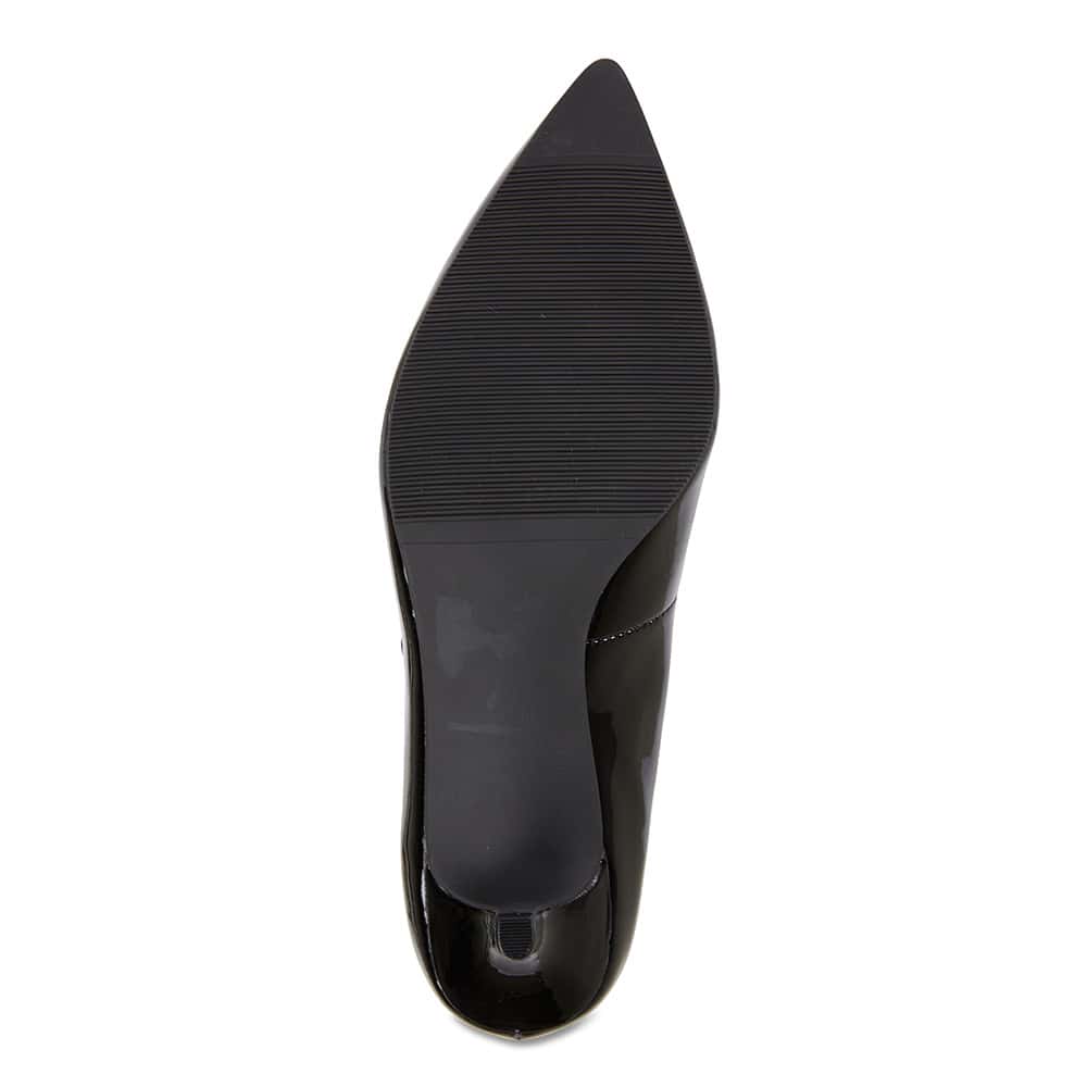 Neon Heel in Black Patent