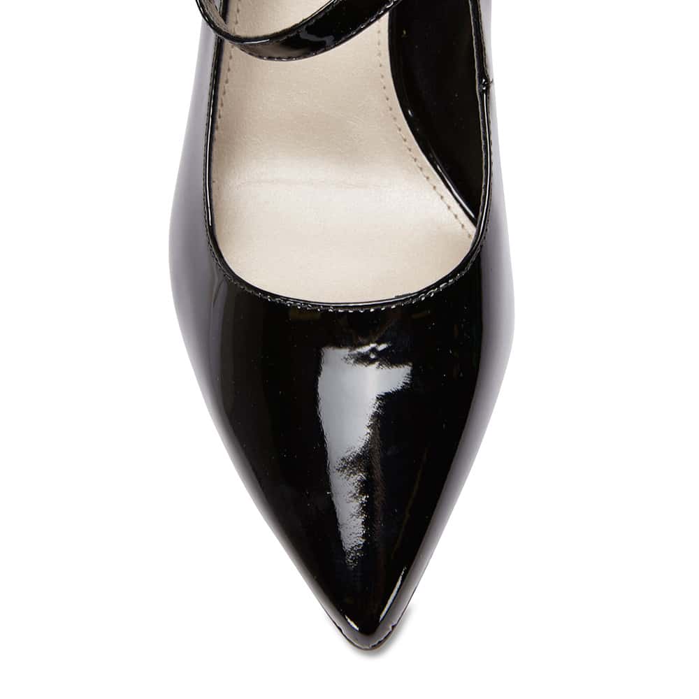 Neon Heel in Black Patent