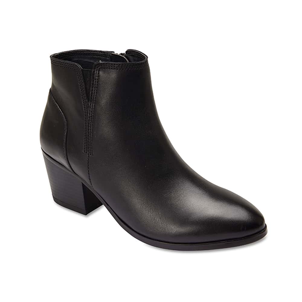 Osborne Boot in Black Leather