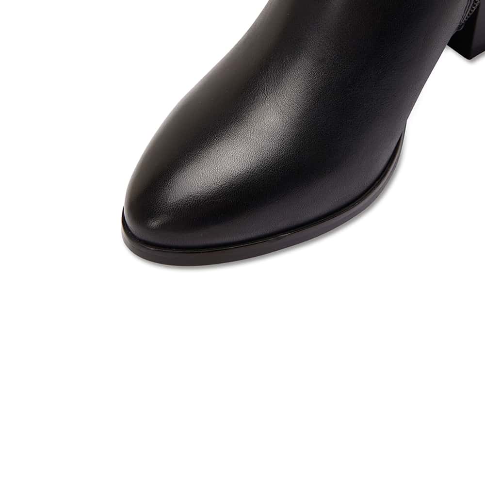 Osborne Boot in Black Leather