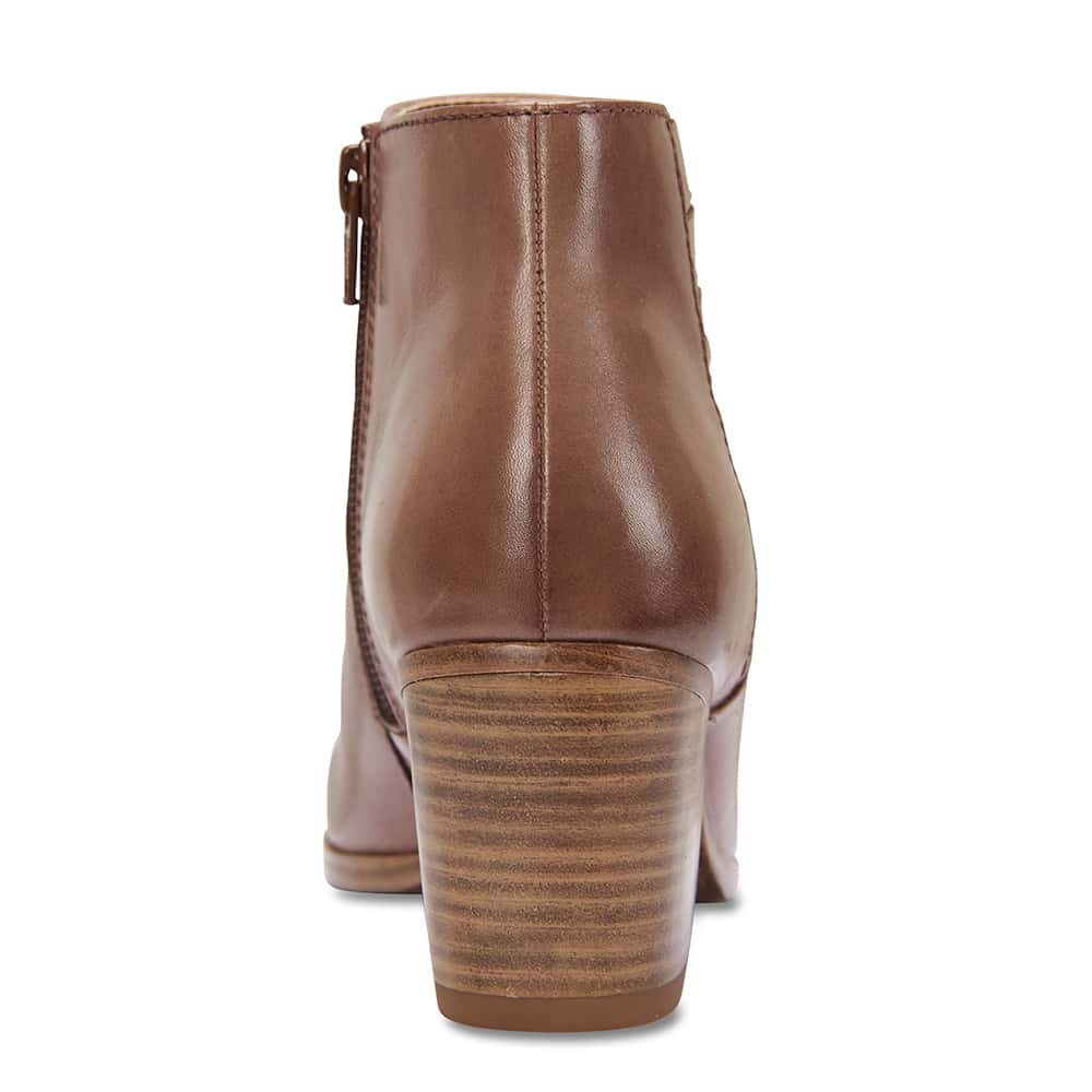 Oxford Boot in Taupe Leather