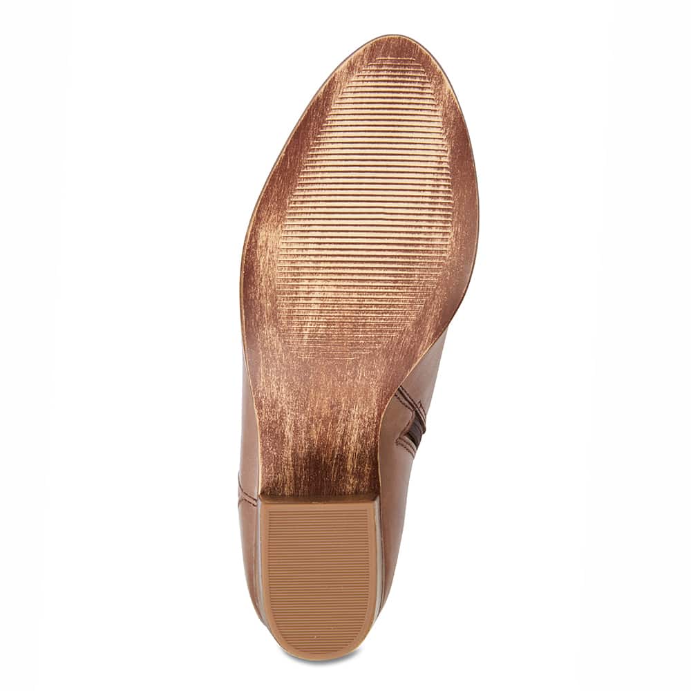 Oxford Boot in Taupe Leather