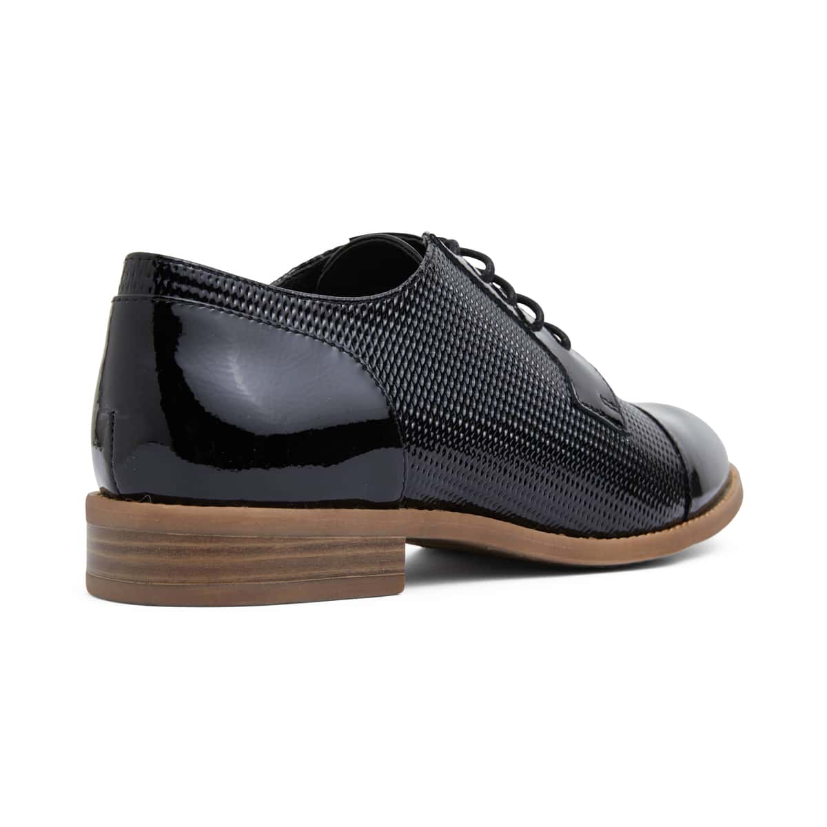 Panache Brogue in Black Patent