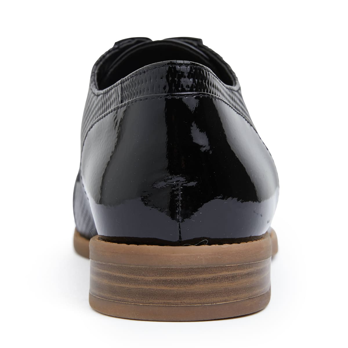 Panache Brogue in Black Patent
