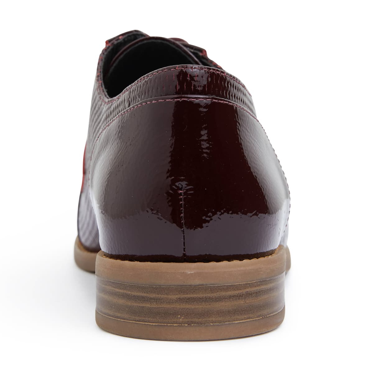 Panache Brogue in Burgundy Patent