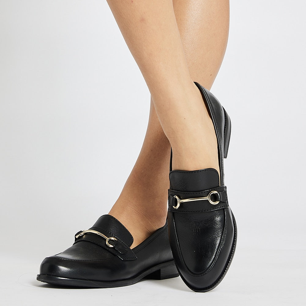 Paragon Loafer in Black Leather