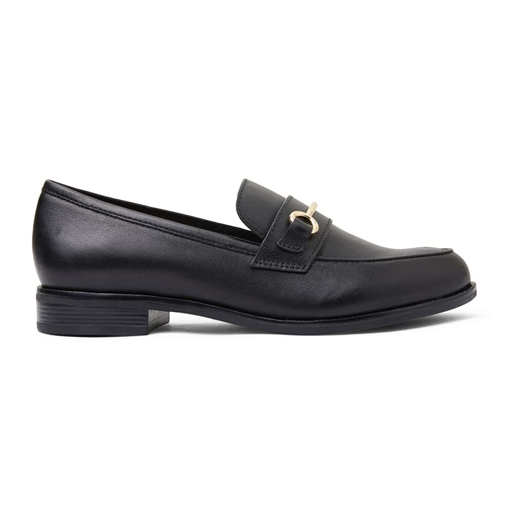 Paragon Loafer in Black Leather
