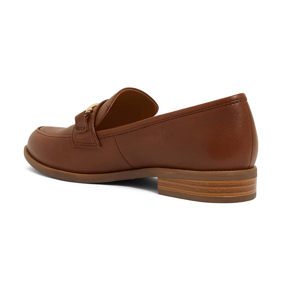 Paragon Loafer in Mid Brown Leather