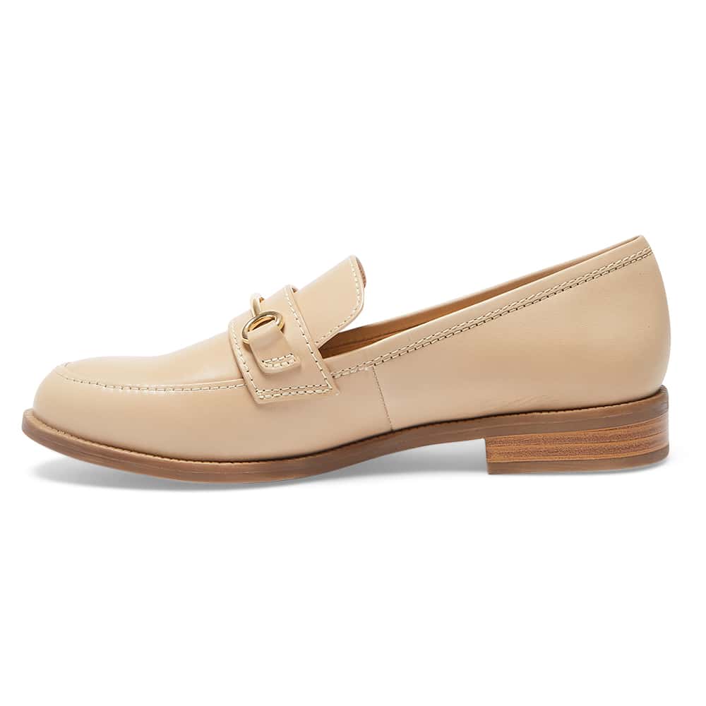 Paragon Loafer in Nude Leather