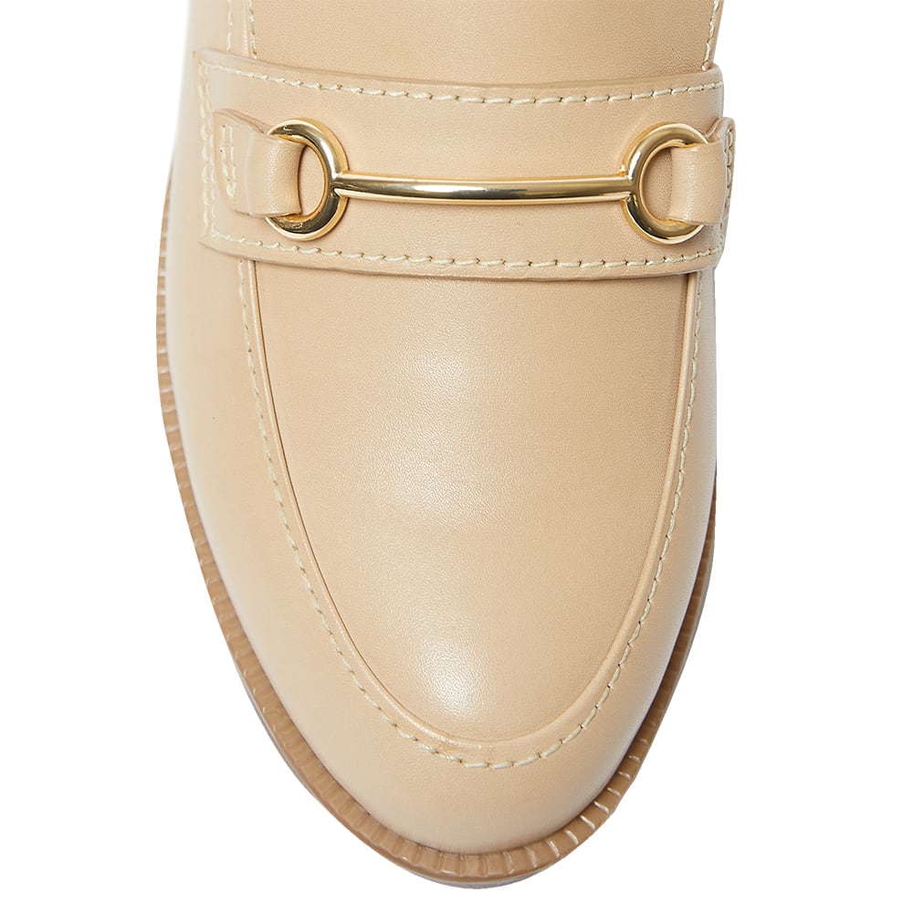 Paragon Loafer in Nude Leather