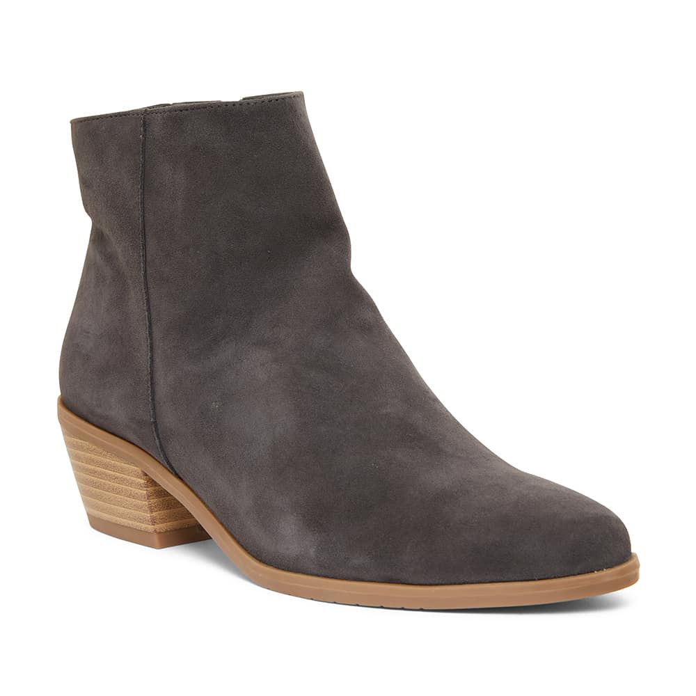 Pascal Boot in Grey Suede