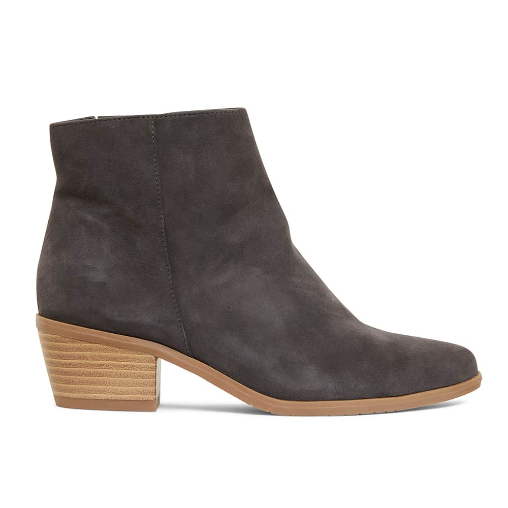 Pascal Boot in Grey Suede