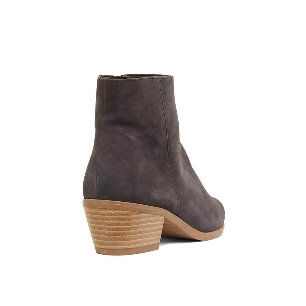 Pascal Boot in Grey Suede