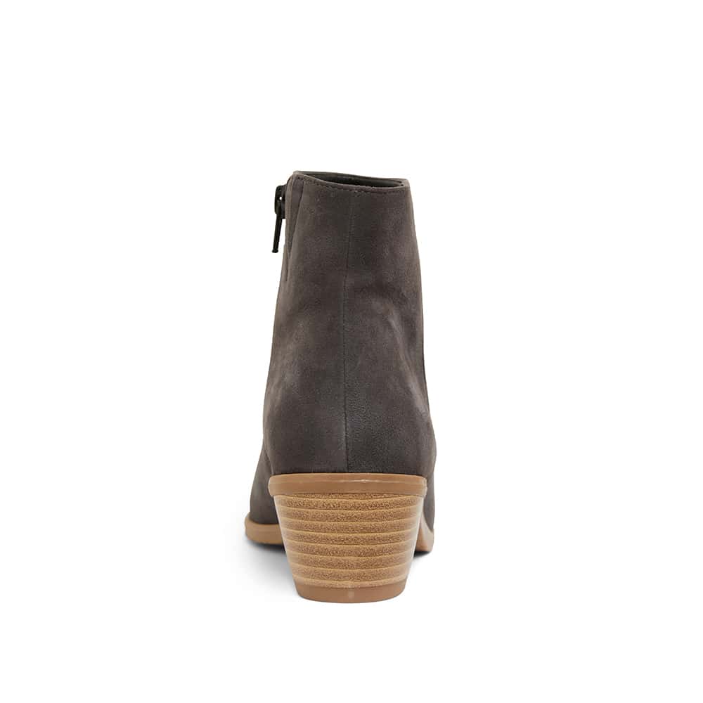 Pascal Boot in Grey Suede