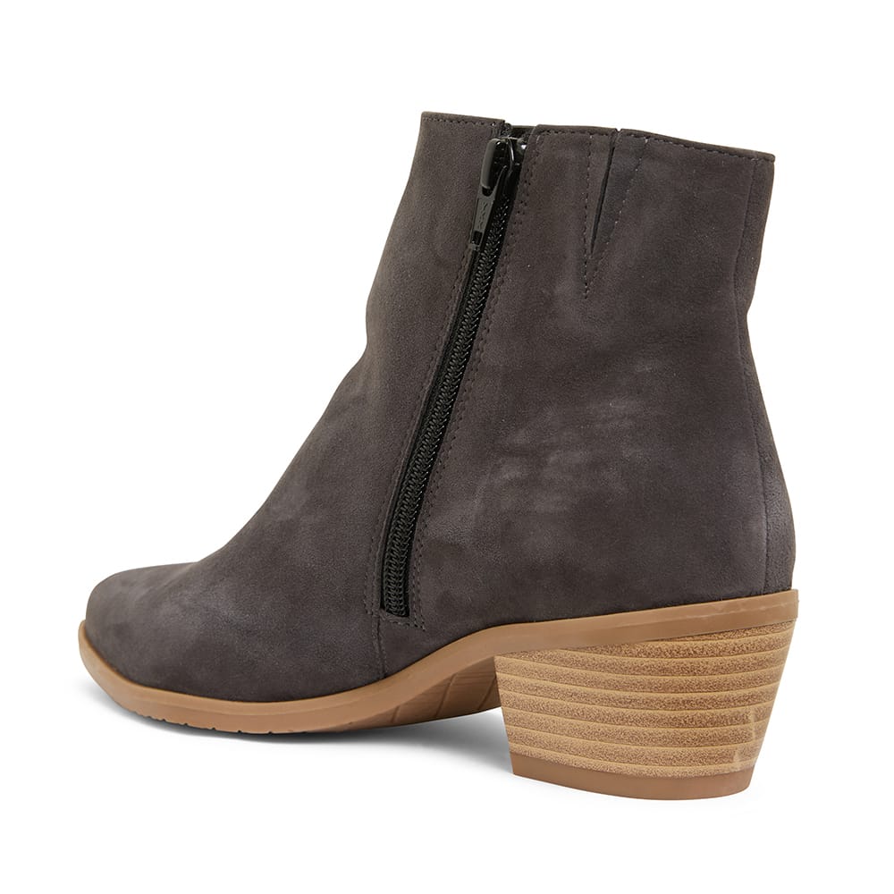 Pascal Boot in Grey Suede