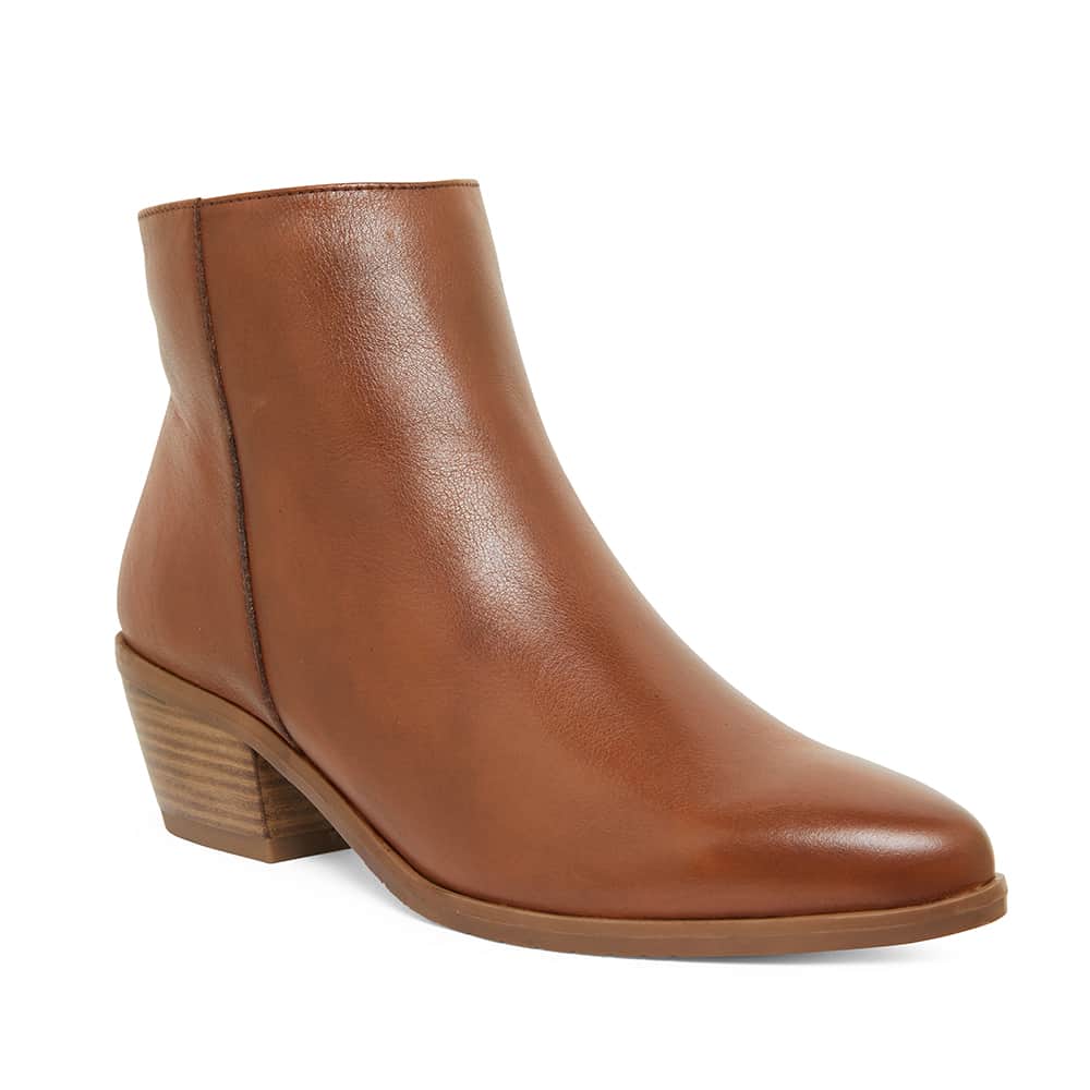 Pascal Boot in Mid Brown Leather
