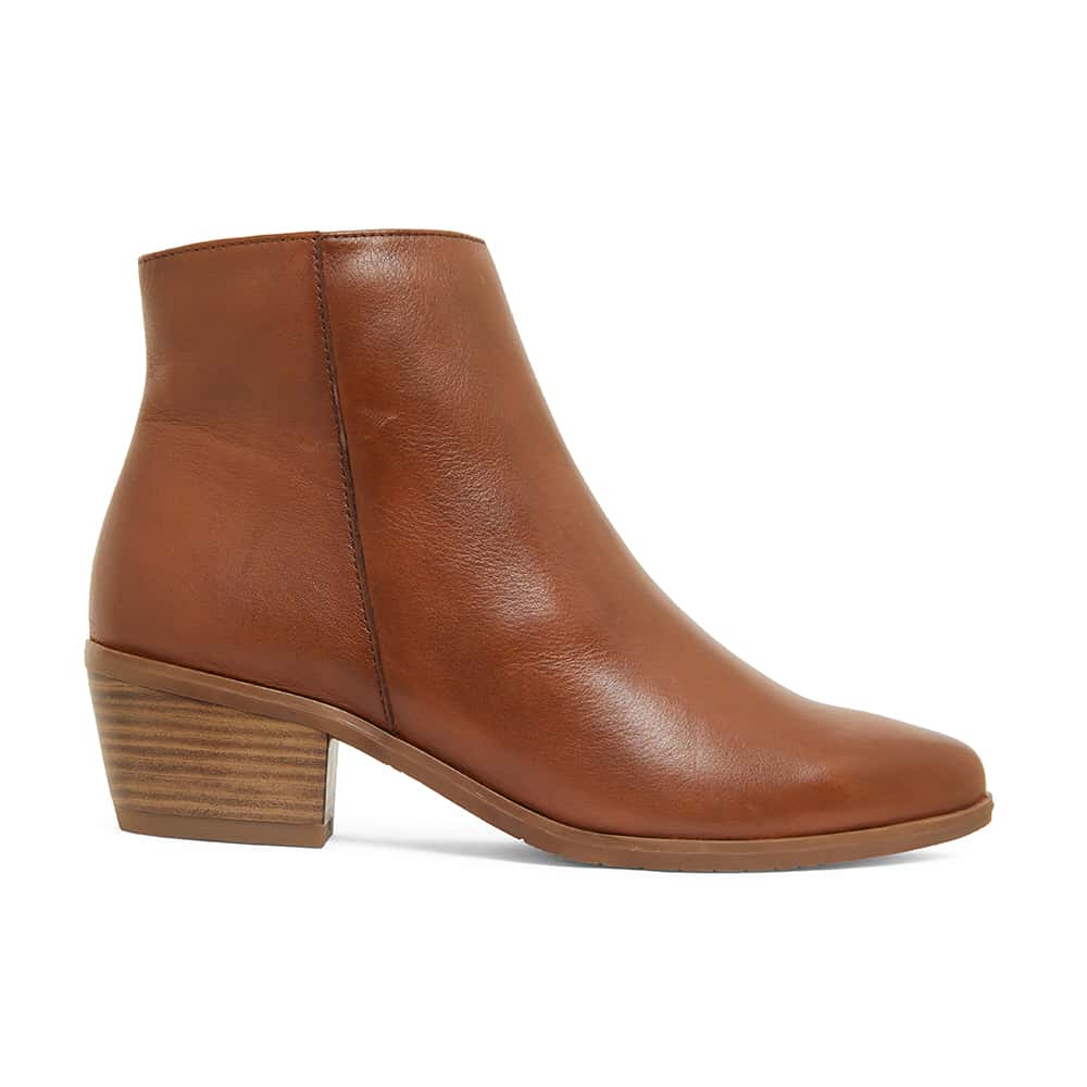 Pascal Boot in Mid Brown Leather