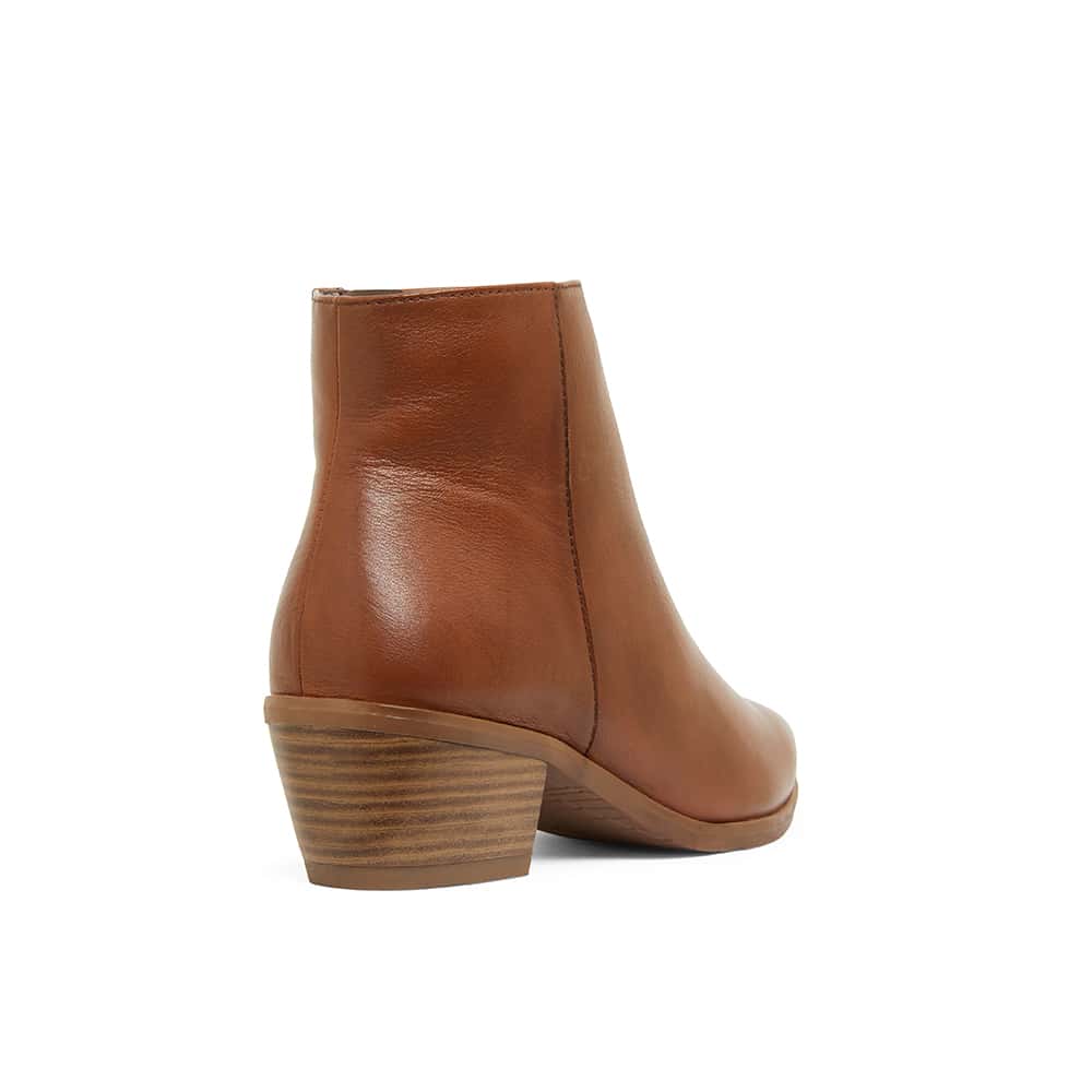 Pascal Boot in Mid Brown Leather