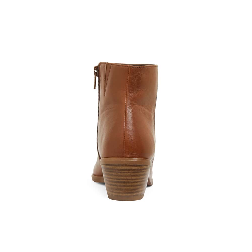 Pascal Boot in Mid Brown Leather