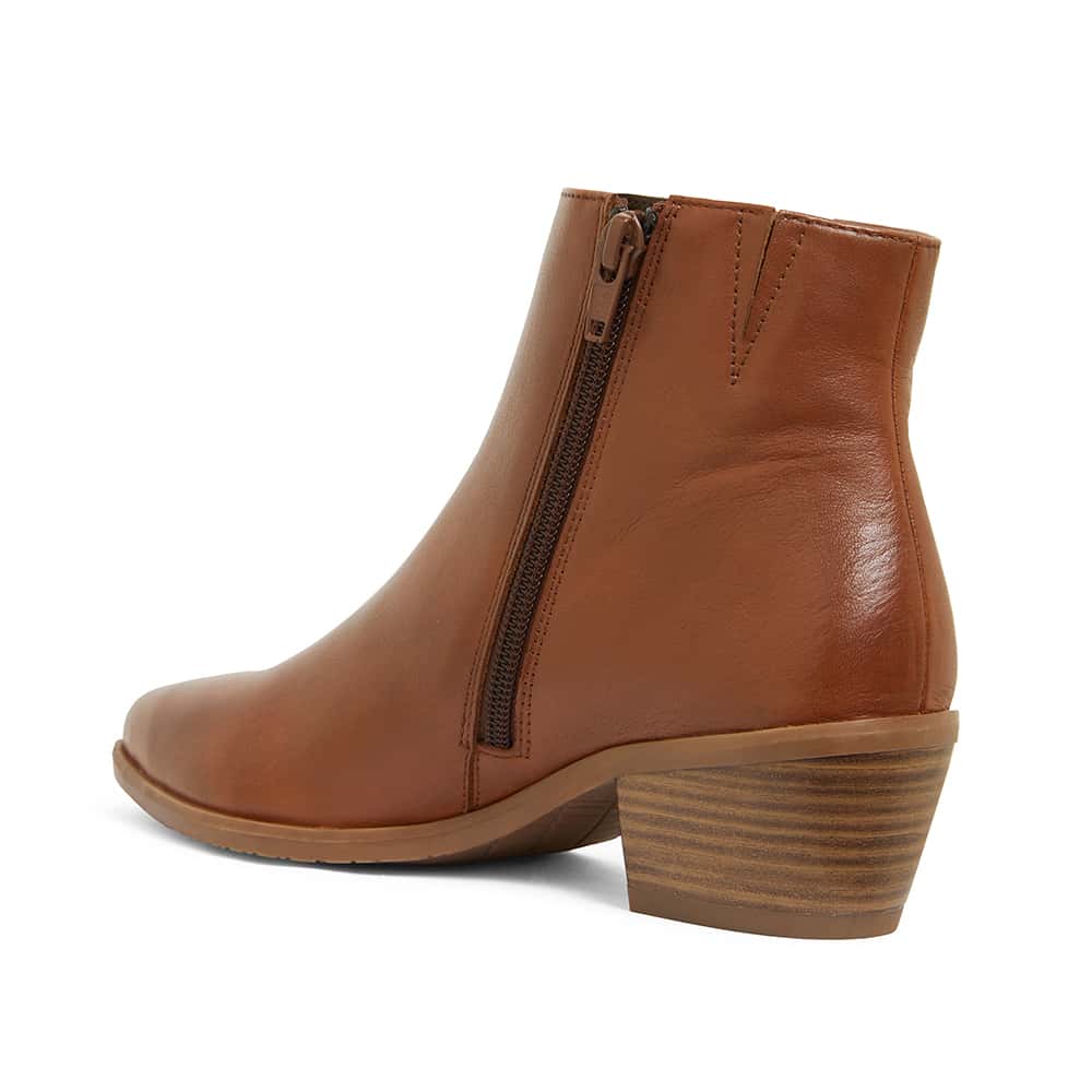 Pascal Boot in Mid Brown Leather