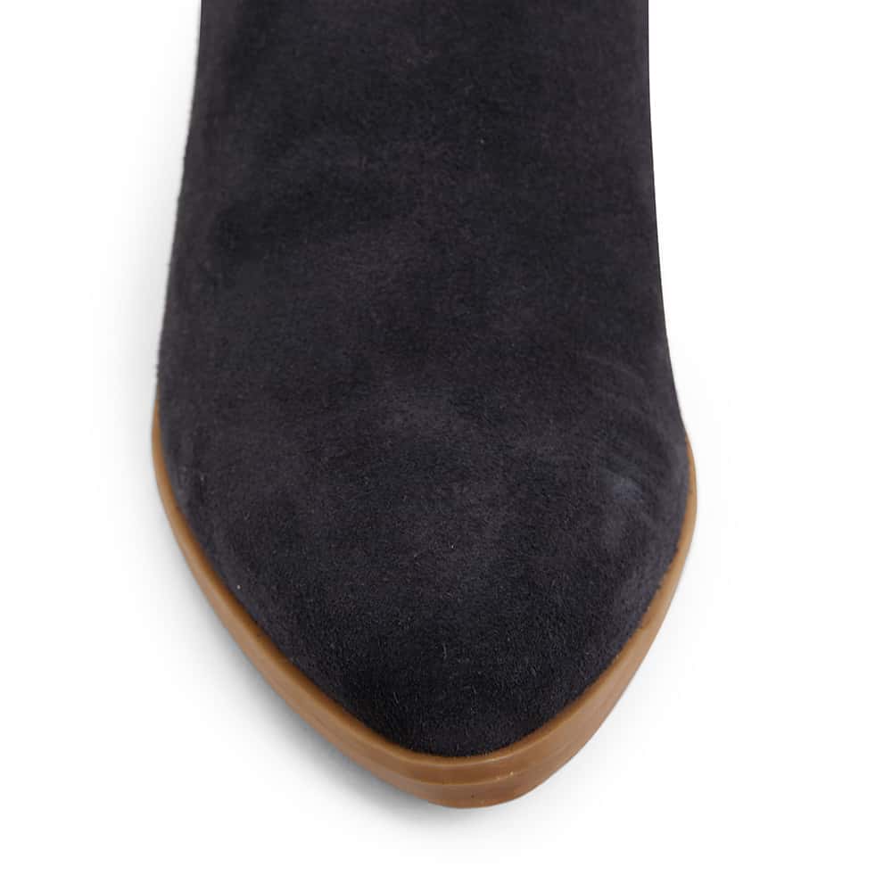 Pascal Boot in Navy Suede