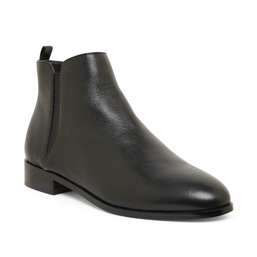 Paxton Boot in Black Leather