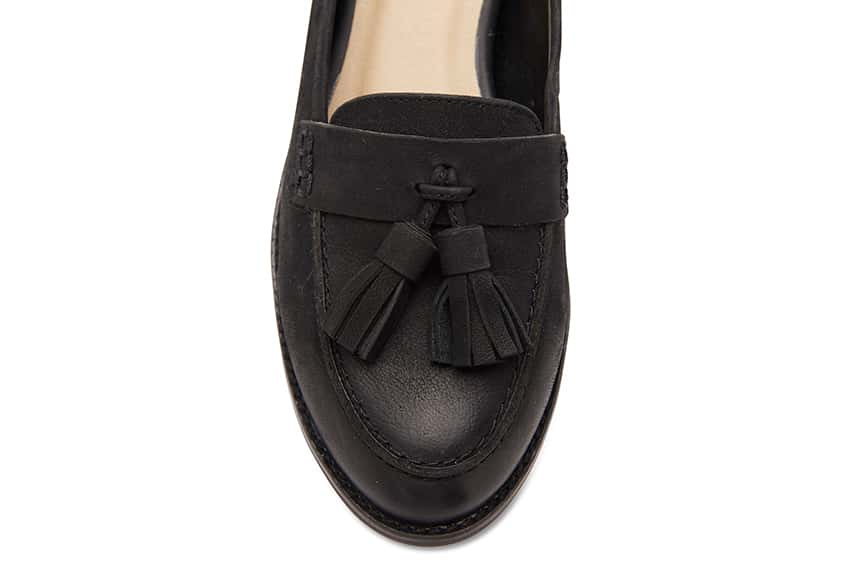 Rapture Loafer in Black Nubuck