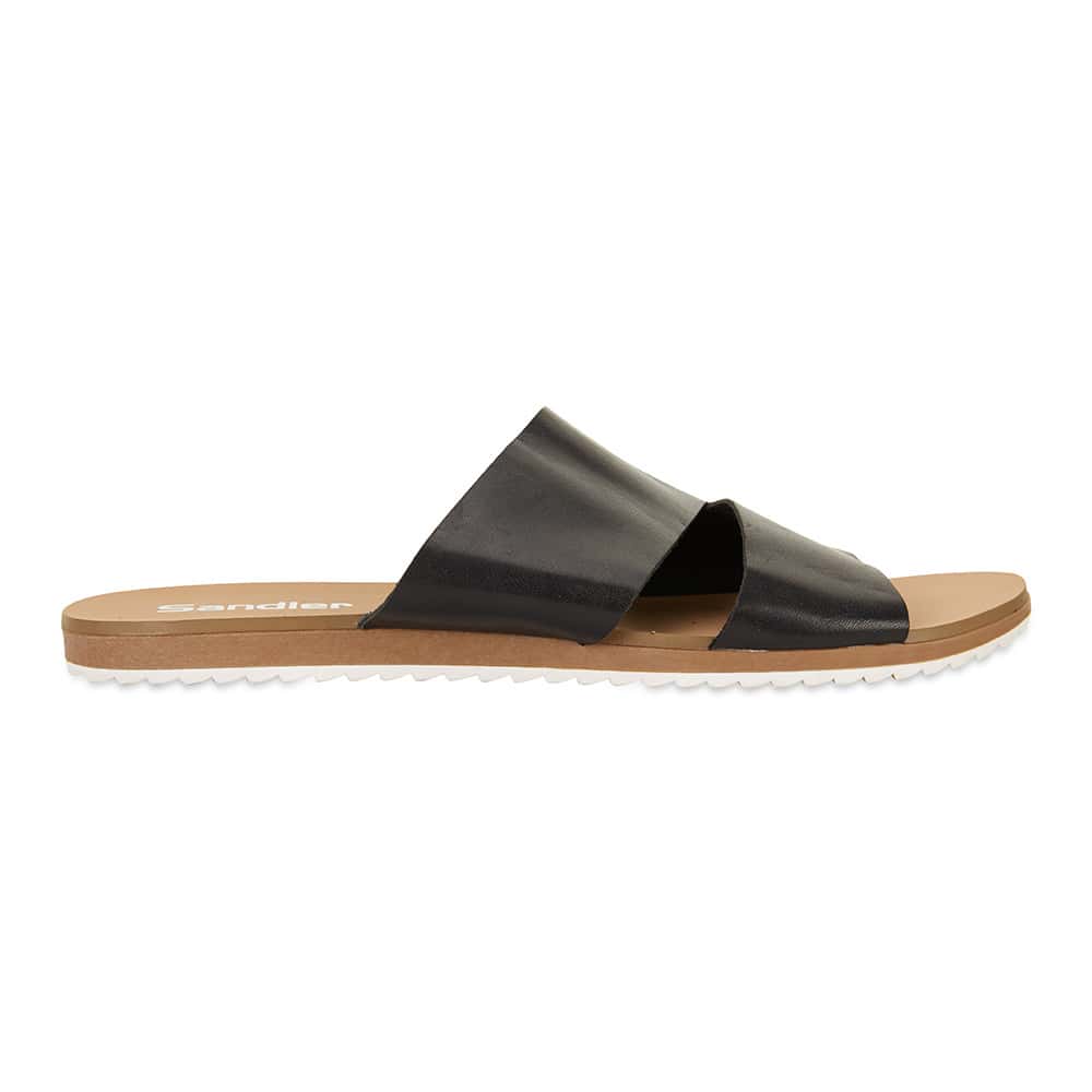 Jane Debster | Rascal Slide in Black Leather