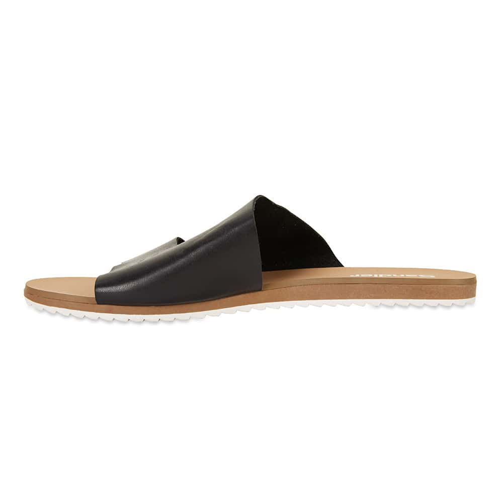 Jane Debster | Rascal Slide in Black Leather
