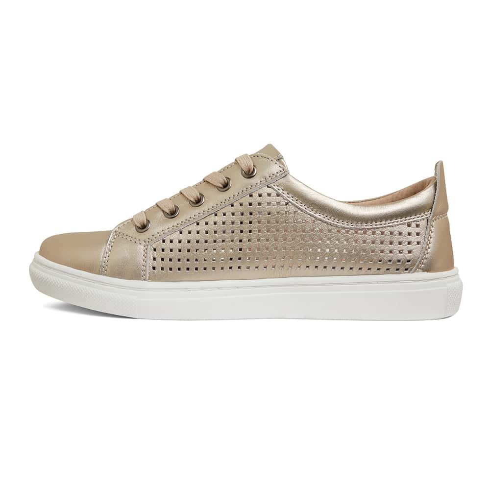 Rio Sneaker in Soft Gold Leather