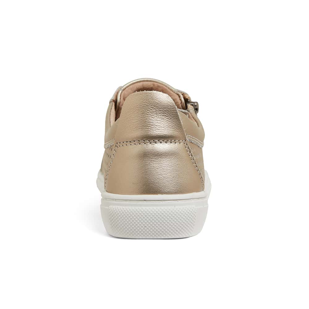 Rio Sneaker in Soft Gold Leather