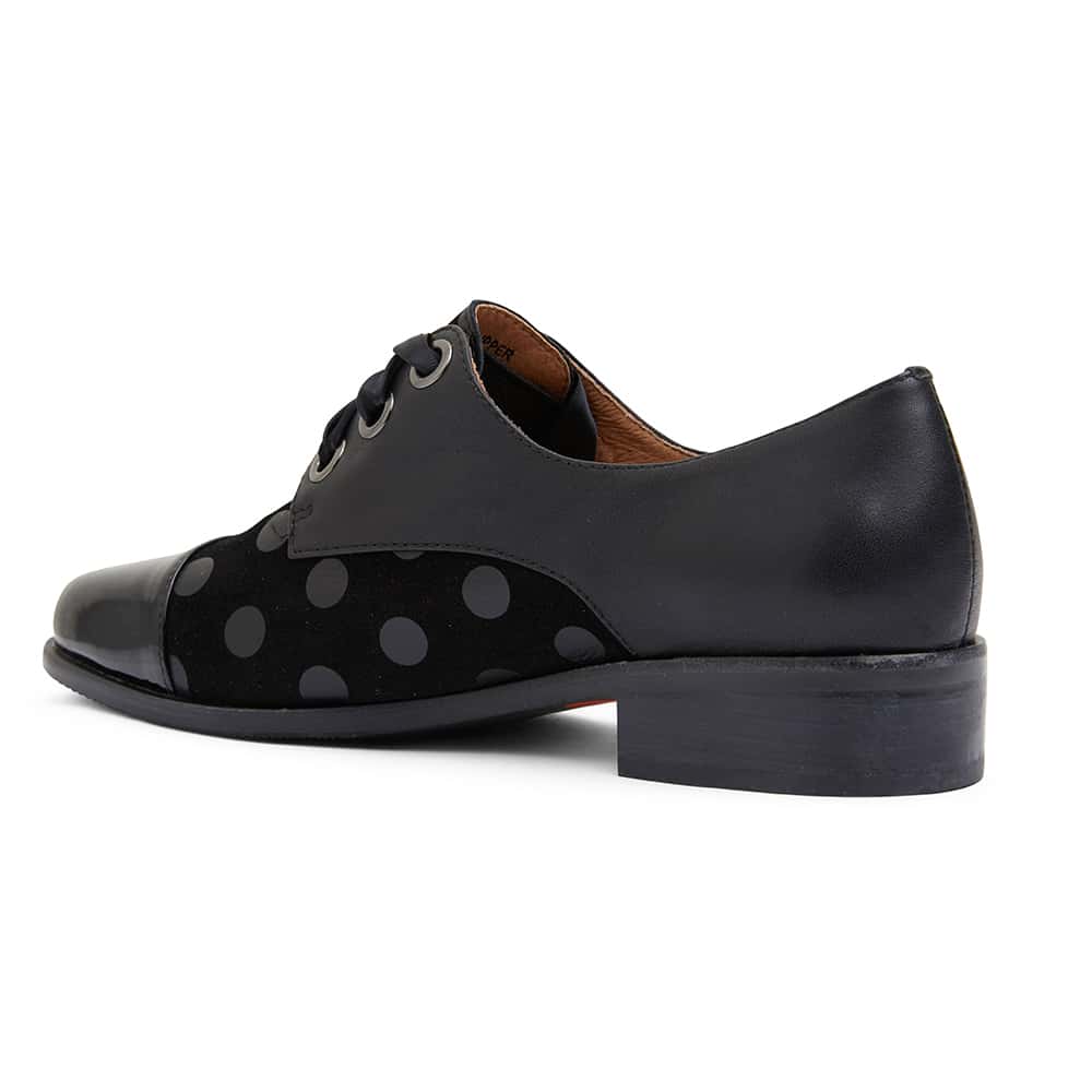 Sanchez Loafer in Black Suede