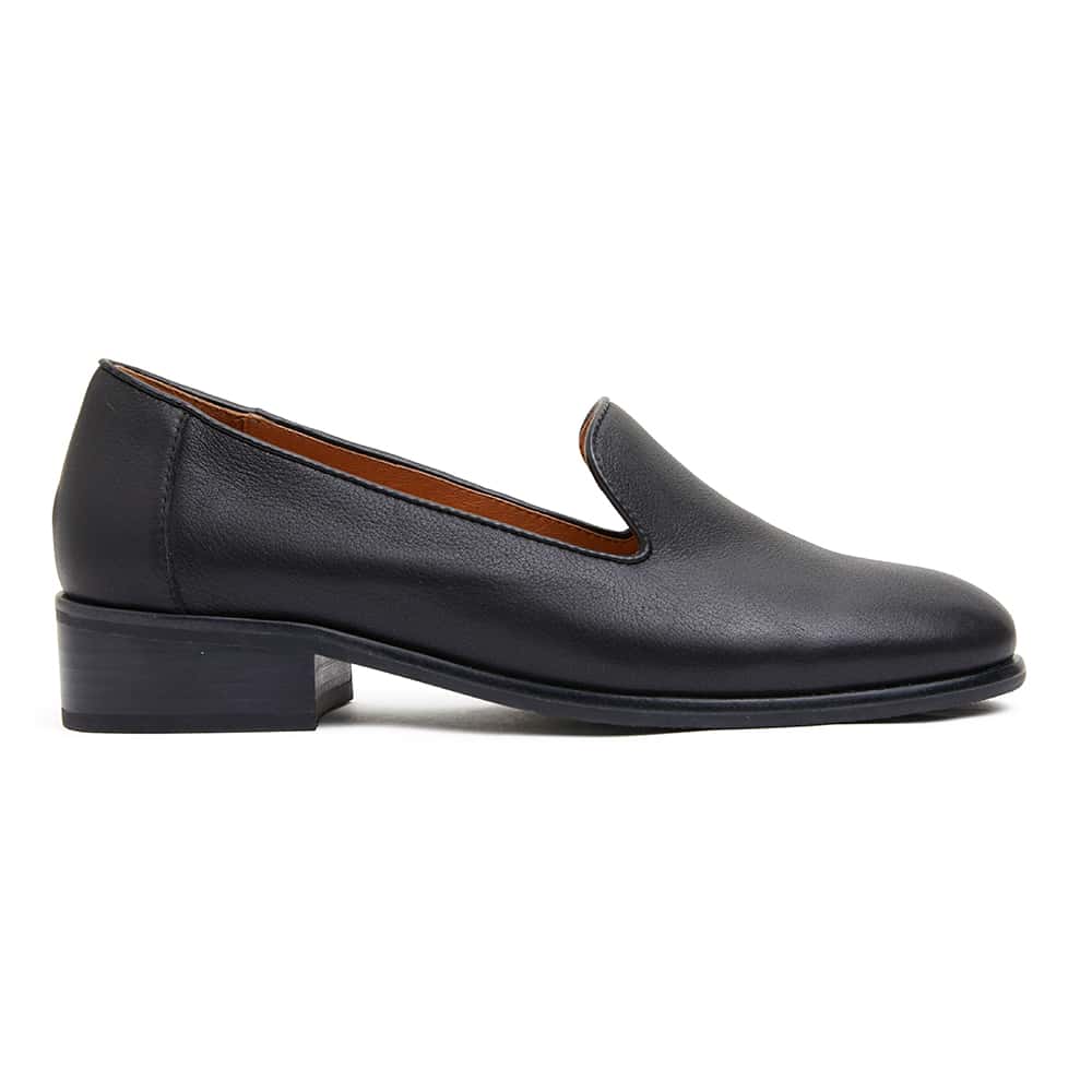 Sanford Loafer in Black Leather
