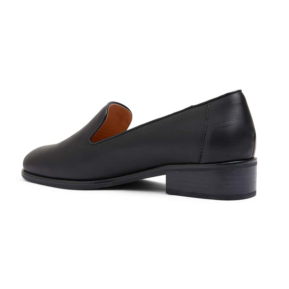 Sanford Loafer in Black Leather