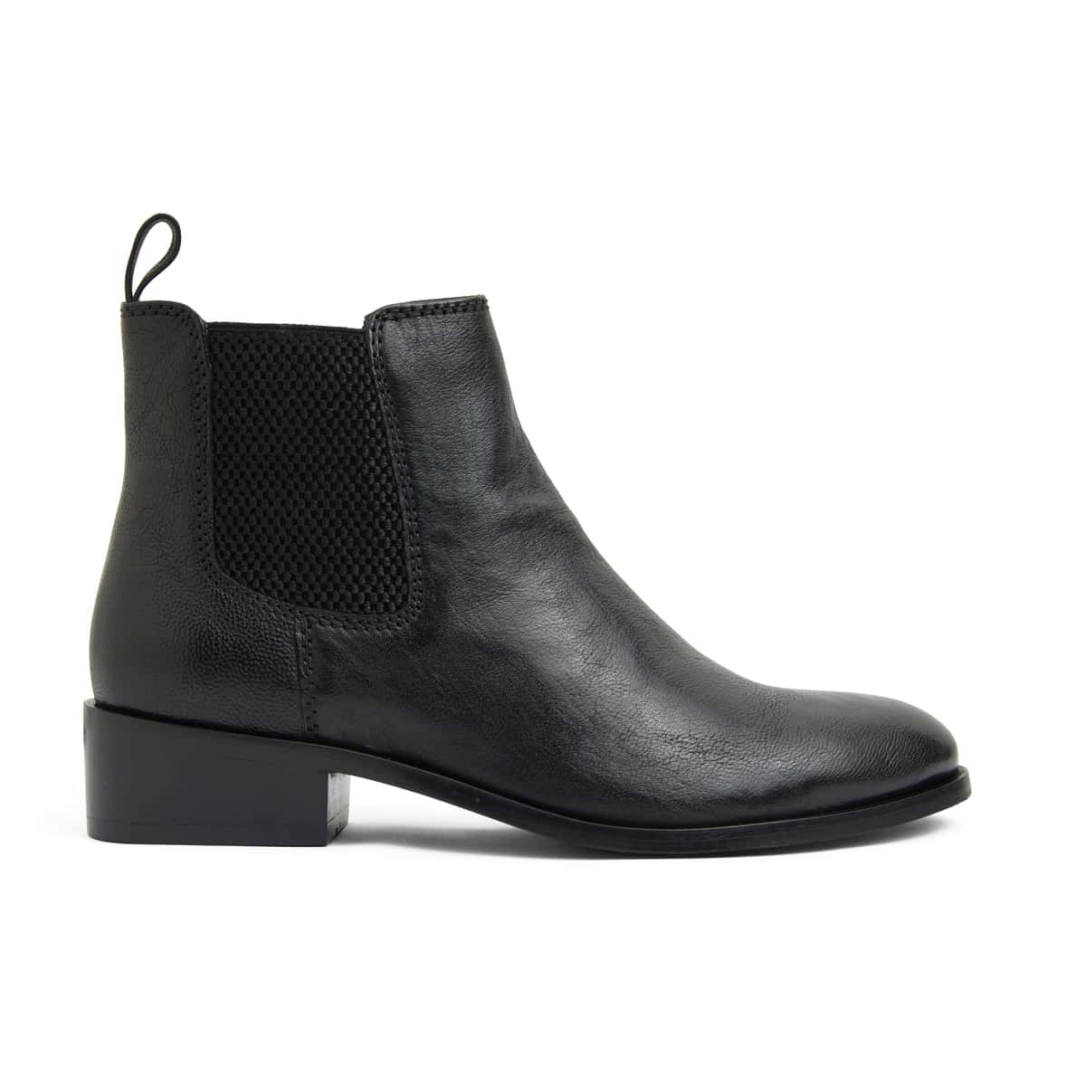 Sara Ankle Boot in Black Leather | Sandler | Shoe HQ