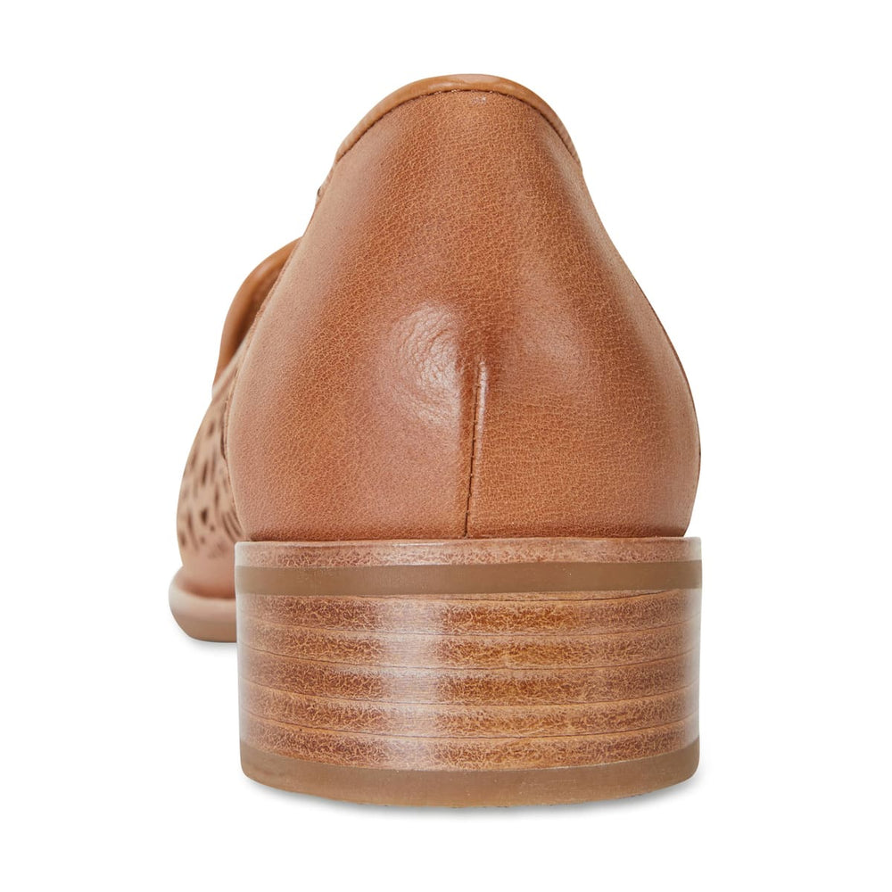 Satchel Loafer in Tan Leather