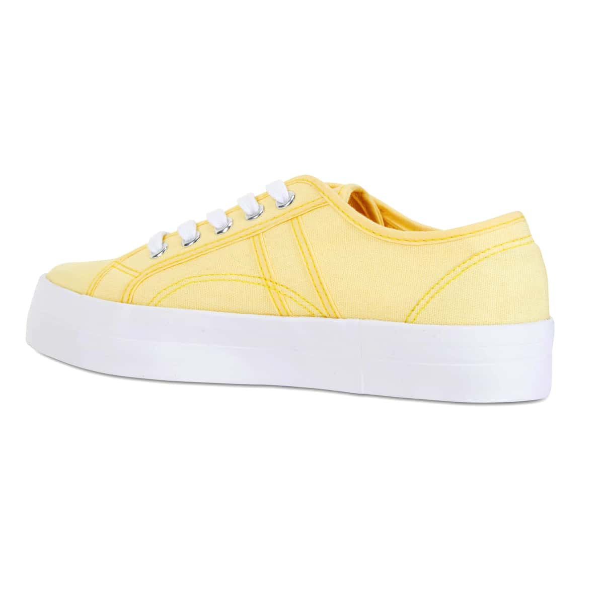 Scott Sneaker in Mustard Canvas